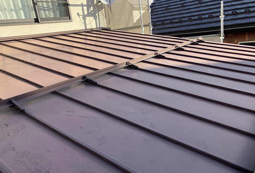 屋根塗装 富山県 富山市 リフォーム 金属屋根 遮熱塗料