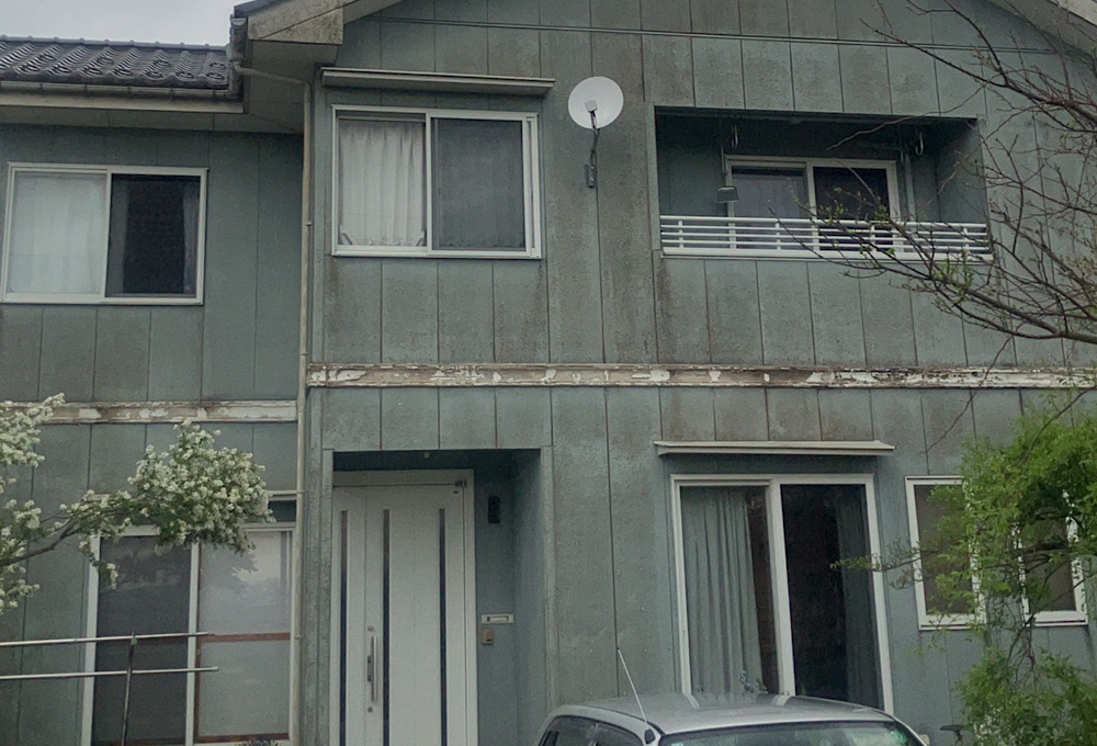 外壁塗装　富山　付帯部塗装　外壁塗り替え　戸建て