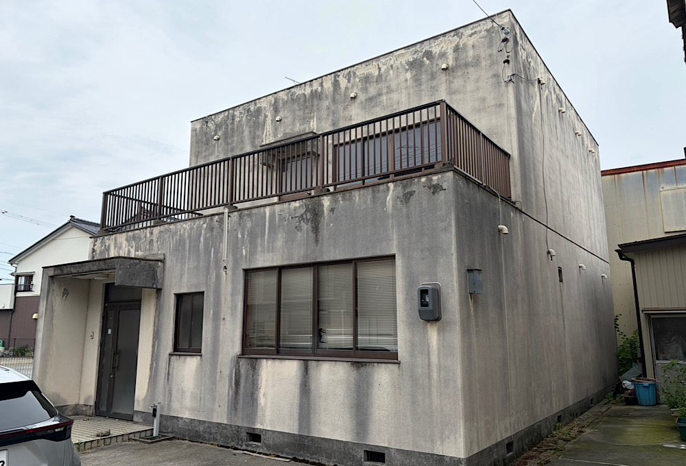 空き家　リフォーム　塗装工事　富山県魚津市