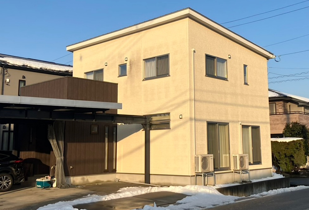 外壁塗装　富山県富山市
建築塗装愛富