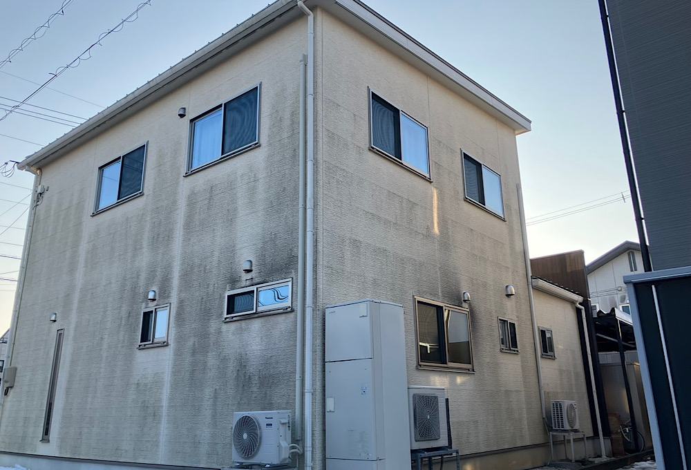 外壁塗装　塗装工事　富山県富山市
