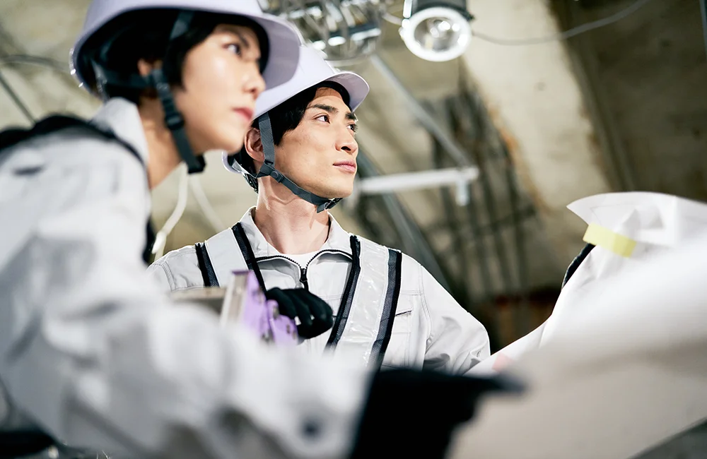 スタッフの身だしなみ、マナーを徹底しています。